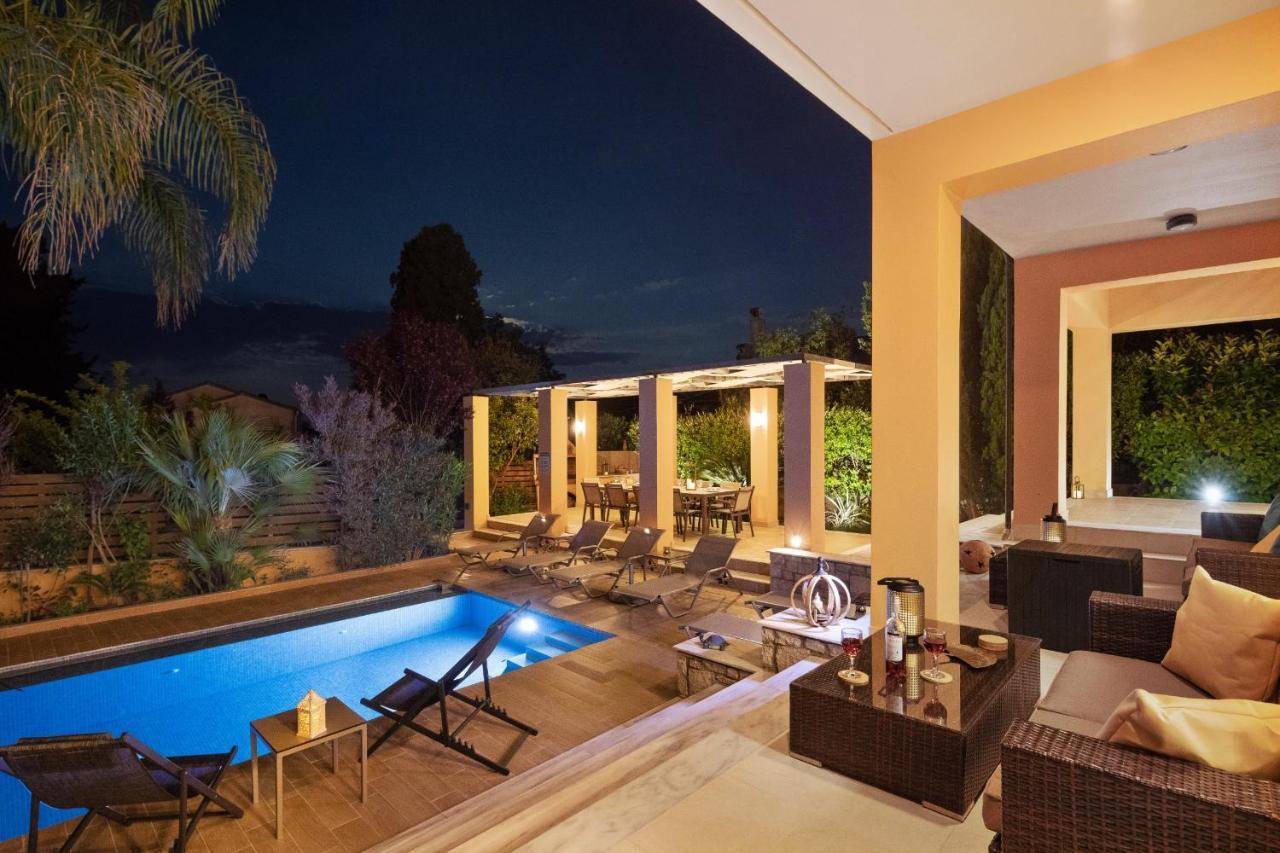 Villa Serena, Eastern Corfu Kato Korakiana Ngoại thất bức ảnh