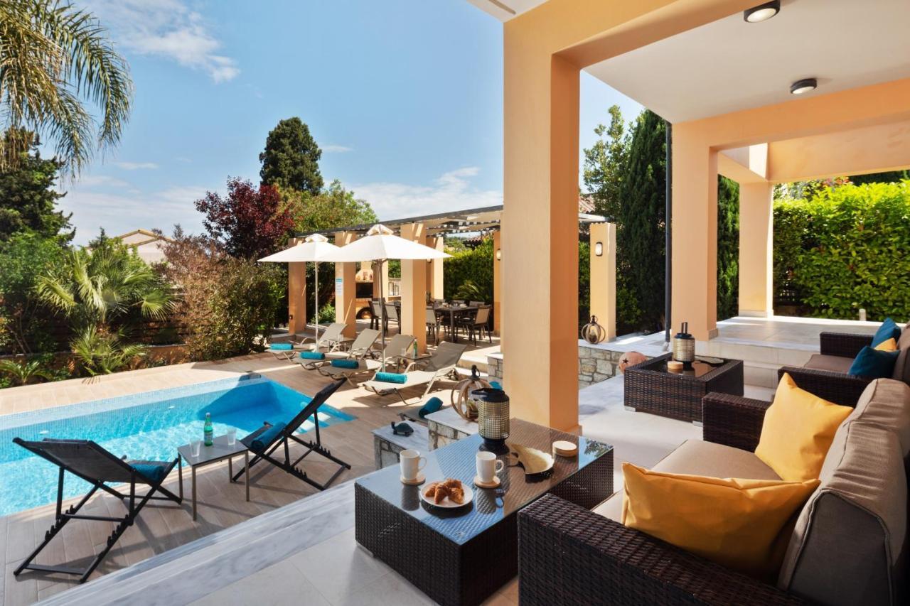 Villa Serena, Eastern Corfu Kato Korakiana Ngoại thất bức ảnh